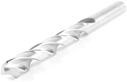 X-DREE 8.5 mm Çap.Ucu Düz matkap delik Gümüş Ton HSS Büküm Matkap Ucu (8.5 mm Dia.Tip Broca helicoidal HSS de tono