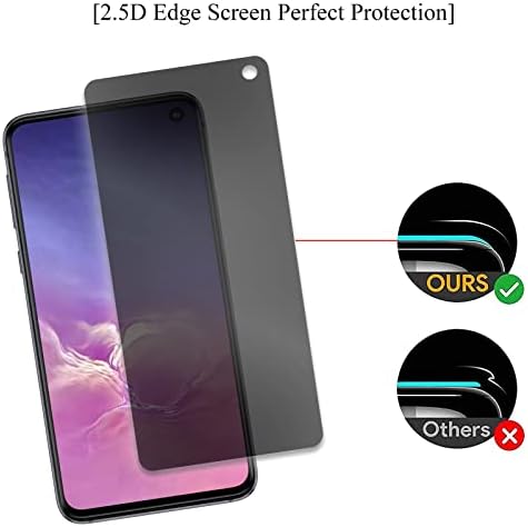 Nıxınıoo 2 Paket ekran koruyucu Koruyucu Samsung Galaxy S10e, 9H Sertlik Temperli Cam Ekran Koruyucu Film, [Çizilmez]