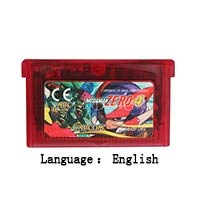 ROMGame 32 Bit El Konsolu video oyunu Kartuş Kart Megaman Sıfır 4 İngilizce Dil Ab Versiyonu Temizle kırmızı kabuk