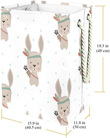 DEYYA Paskalya Hint Tavşan çamaşır sepetleri Sepet Uzun Boylu Sağlam Katlanabilir Yetişkin Çocuklar için Genç Erkek