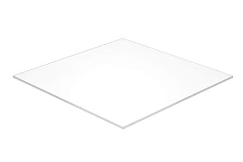 Falken Tasarım Akrilik Pleksiglas Levha, Beyaz Yarı Saydam %32 (7328), 24 x 24 x 1/8
