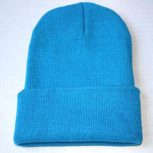 Yangyy Unisex Örgü Bere Kap Hımbıl Sıcak Kış kayak şapkası Hip Hop Kafatası Kap Erkekler ve Kadınlar için