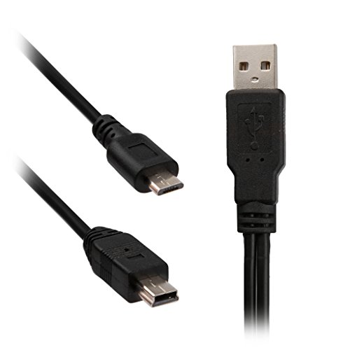 REYTID Yedek çift USB şarj kablosu ile Uyumlu PSVR Hareket ve Kablosuz Denetleyici ile Uyumlu Playstation 4 Sanal